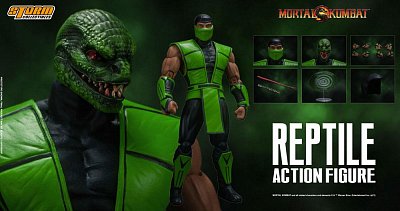 Mortal Kombat Actionfigur 1/12 Reptile 18 cm