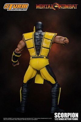 Mortal Kombat Actionfigur 1/12 Scorpion 16 cm