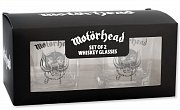Motorhead Whisky Gläser 2er-Pack --- BESCHAEDIGTE VERPACKUNG