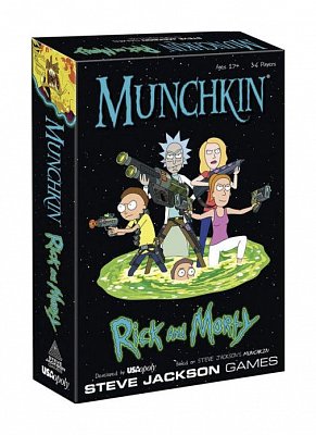 Munchkin Kartenspiel Rick and Morty *Englische Version* --- BESCHAEDIGTE VERPACKUNG
