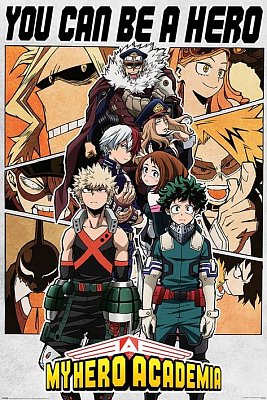 My Hero Academia Poster Set Be a Hero 61 x 91 cm (5)