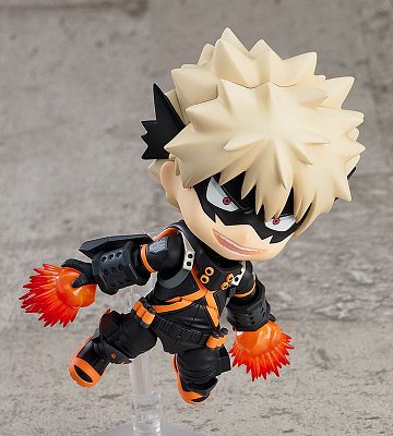 My Hero Academia: World Heroes´ Mission Nendoroid Actionfigur Katsuki Bakugo Stealth Suit Ver. 10 cm - Beschädigte Verpackung