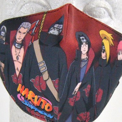 Naruto Stoffmaske Akatsuki