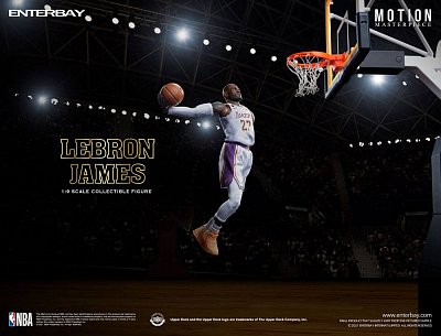 NBA Collection Motion Masterpiece Actionfigur 1/9 LeBron James (LA Lakers) 23 cm