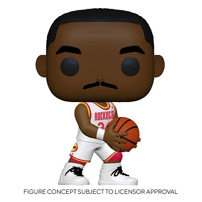 NBA Legends POP! Sports Vinyl Figur Hakeem Olajuwon (Rockets Home) 9 cm