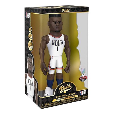 NBA: Pelicans Vinyl Gold Figuren 30 cm Zion Williamson (Home Uni) Sortiment (2)