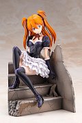 Neon Genesis Evangelion PVC Statue 1/7 Asuka Sohryu Langley Gothic & Lolita Costume ver. 18 cm --- BESCHAEDIGTE VERPACKUNG