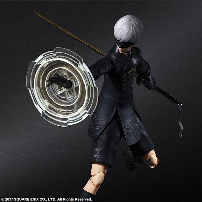 NieR Automata Play Arts Kai Actionfigur YoRHa No. 9 Type S Deluxe Ver. 24 cm