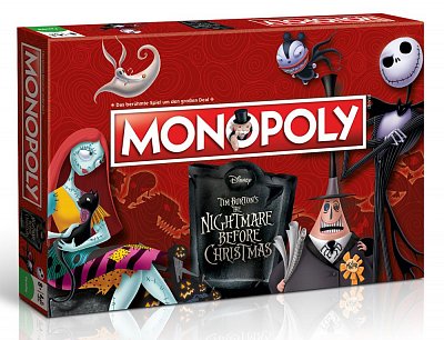 Nightmare Before Christmas Brettspiel Monopoly *Deutsche Version*