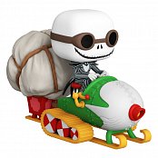 Nightmare before Christmas POP! Rides Vinyl Figur Jack w/Goggles & Snowmobile 18 cm