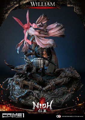 Nioh Statue 1/4 William Deluxe Ver. 61 cm --- BESCHAEDIGTE VERPACKUNG