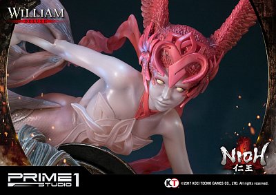 Nioh Statue 1/4 William Deluxe Ver. 61 cm --- BESCHAEDIGTE VERPACKUNG