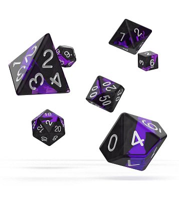 Oakie Doakie Dice Würfel RPG-Set Enclave - Amethyst (7)