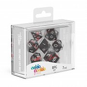 Oakie Doakie Dice Würfel RPG-Set Enclave - Ruby (7)