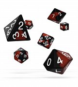 Oakie Doakie Dice Würfel RPG-Set Glow in the Dark - Lava (7)