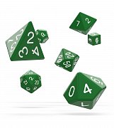 Oakie Doakie Dice Würfel RPG-Set Solid - Grün (7)