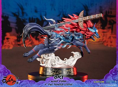 Okami PVC Statue Oki (Wolf Form) 21 cm - Beschädigte Verpackung