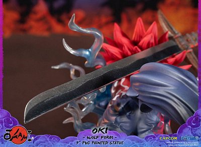 Okami PVC Statue Oki (Wolf Form) 21 cm - Beschädigte Verpackung