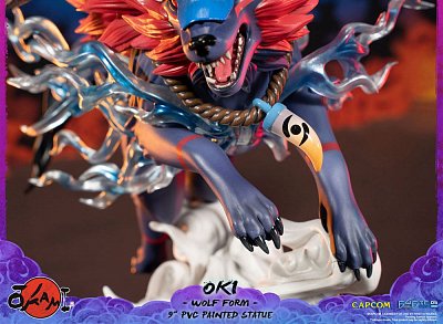 Okami PVC Statue Oki (Wolf Form) 21 cm - Beschädigte Verpackung