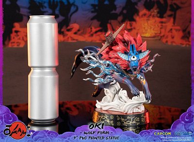 Okami PVC Statue Oki (Wolf Form) 21 cm - Beschädigte Verpackung