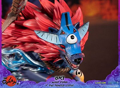 Okami PVC Statue Oki (Wolf Form) 21 cm - Beschädigte Verpackung