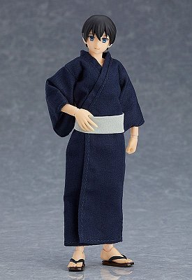 Original Character Figma Actionfigur Male Body Ryo with Yukata Outfit 14 cm