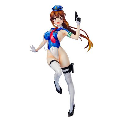 Original Character Thigt Works Series PVC Statue Job1: Cop Asahi Sakurada 25 cm