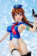 Original Character Thigt Works Series PVC Statue Job1: Cop Asahi Sakurada 25 cm