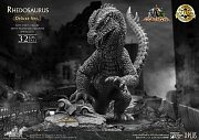 Panik in New York Soft Vinyl Statue Ray Harryhausens Rhedosaurus Monotone Deluxe Ver. 32 cm