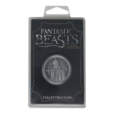 Phantastische Tierwesen Sammelmünze Newt & Niffler Limited Edition