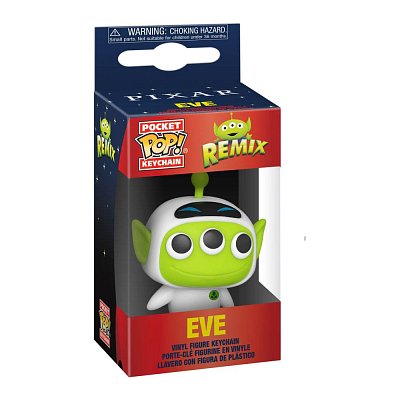 Pixar Pocket POP! Vinyl Schlüsselanhänger 4 cm Alien as Eve Display (12)