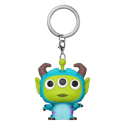Pixar Pocket POP! Vinyl Schlüsselanhänger 4 cm Alien as Sully Display (12)
