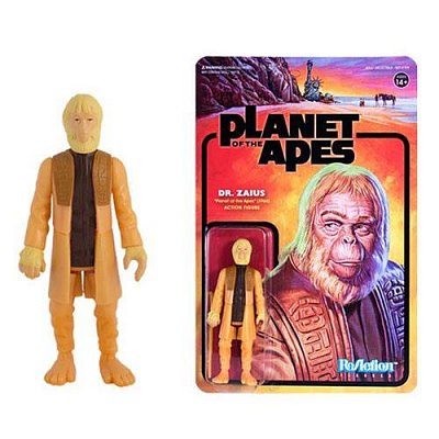 Planet der Affen ReAction Actionfigur Dr. Zaius 10 cm --- BESCHAEDIGTE VERPACKUNG