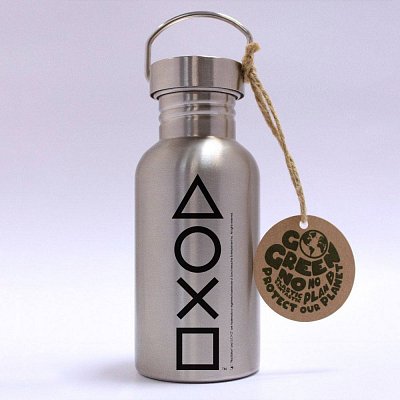 PlayStation Edelstahl-Trinkflasche Buttons