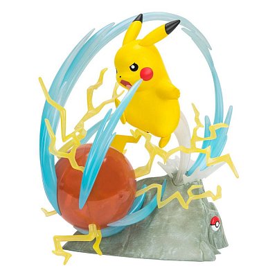 Pokémon 25. Jubiläum Deluxe Statue mit Leuchtfunktion Pikachu 33 cm