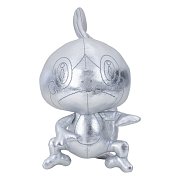 Pokémon 25. Jubiläum Select Plüschfigur Silber Version Pikachu 30 cm