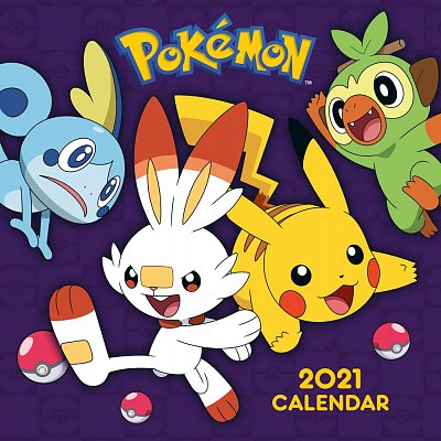 Pokémon Kalender 2021 *Englische Version*