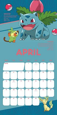 Pokémon Kalender 2021 *Englische Version*