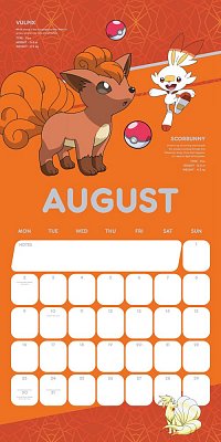 Pokémon Kalender 2021 *Englische Version*