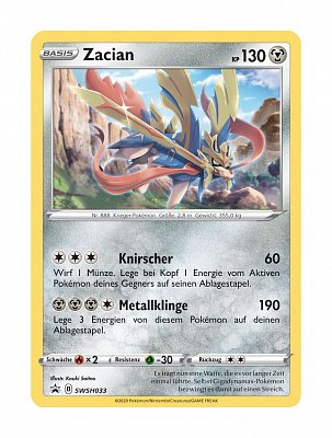 Pokémon Premium Figure & Pin Collection Zacian & Zamazenta *Deutsche Version*