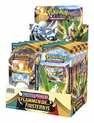 Pokémon Schwert und Schild Flammende Finsternis Themendecks Display (8) *Deutsche Version*