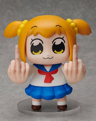 Pop Team Epic Soft Vinyl Figur Popuko 21 cm --- BESCHAEDIGTE VERPACKUNG