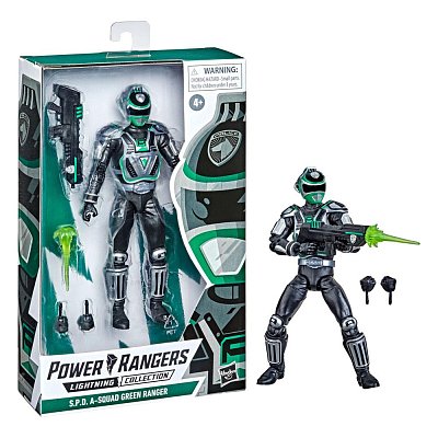 Power Rangers Lightning Collection Actionfigur S.P.D. A-Squad Green Ranger 15 cm