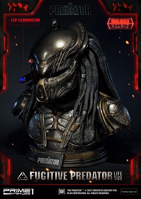 Predator 2018 Büste 1/1 Fugitive Predator Deluxe Ver. 76 cm