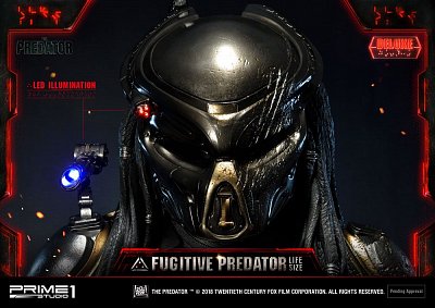 Predator 2018 Büste 1/1 Fugitive Predator Deluxe Ver. 76 cm