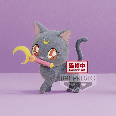 Pretty Guardian Sailor Moon Eternal: Der Film Fluffy Puffy Minifigur Luna Ver. A 7 cm