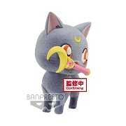 Pretty Guardian Sailor Moon Eternal: Der Film Fluffy Puffy Minifigur Luna Ver. A 7 cm