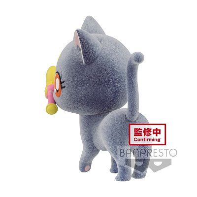 Pretty Guardian Sailor Moon Eternal: Der Film Fluffy Puffy Minifigur Luna Ver. A 7 cm