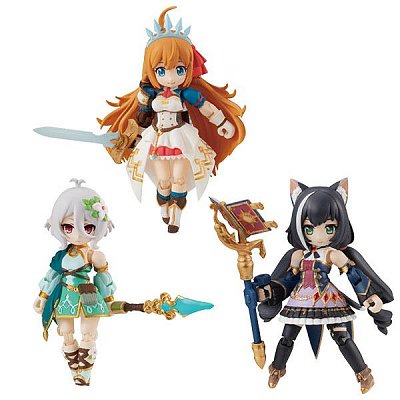 Princess Connect! Re:Dive Desktop Army Actionfiguren 8 cm Pecorine, Karyl & Kokkoro Sortiment (3)