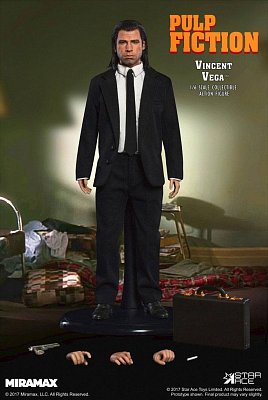 Pulp Fiction My Favourite Movie Actionfigur 1/6 Vincent Vega 30 cm --- BESCHAEDIGTE VERPACKUNG